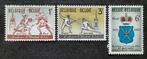 Belgique : COB 1246/48 ** Escrime 1963., Timbres & Monnaies, Timbres | Europe | Belgique, Neuf, Sans timbre, Timbre-poste, Enlèvement ou Envoi