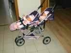 jouets fille poussette double, Kinderen en Baby's, Ophalen, Zo goed als nieuw