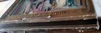 Kunst retabel Alois De Beule hout bewerking tafereel, Antiek en Kunst, Ophalen