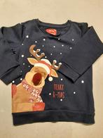 Donkerblauwe rendier kersttrui kind 3-4 jaar (98/104 cm), Kinderen en Baby's, Ophalen, Zo goed als nieuw, Jongen of Meisje, Trui of Vest