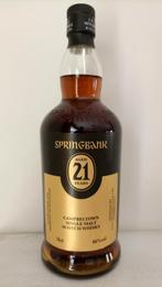 Springbank 21 y 2022 release, Collections, Vins, Comme neuf, Enlèvement ou Envoi