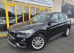 BMW X1/16d sdrive/2018/Automaat/186000km, USB, Zwart, Leder, Bedrijf