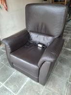 Electrische relaxzetel, Ophalen, Gebruikt, Leer
