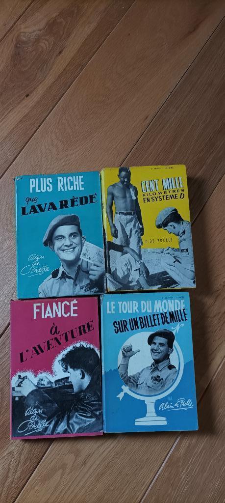 4 livres d' Alain de PRELLE - Ed. Dupuis, Livres, Littérature, Utilisé, Envoi