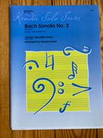 Bach sonata no 2 (trombone met piano), Muziek en Instrumenten, Ophalen, Zo goed als nieuw, Piano