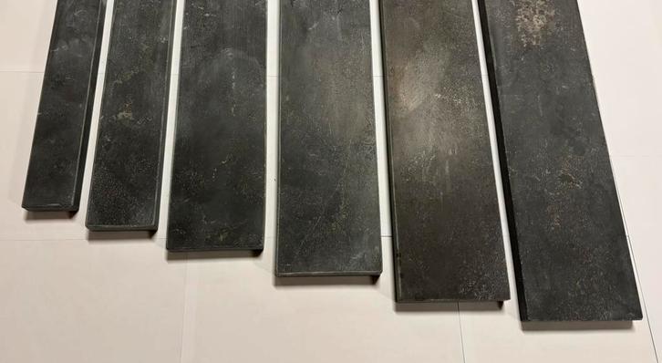 Natuursteen dorpels / drempels - 5 tot 12 cm breed x 103 cm, Doe-het-zelf en Bouw, Plinten en Afwerking, Nieuw, Ophalen of Verzenden