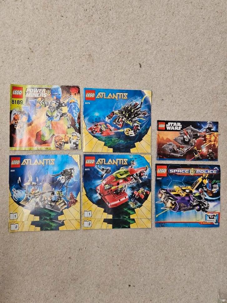 Verschillende LEGO Sets 2009-2012 Atlantis, Starwars..., Kinderen en Baby's, Speelgoed | Duplo en Lego, Zo goed als nieuw, Lego
