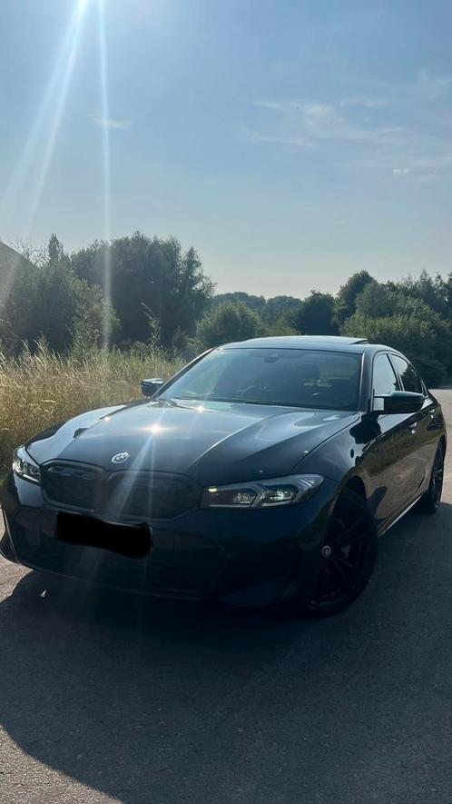 BMW 330d 2023 Pack M Full Options, Auto's, BMW, Particulier, 3 Reeks, Android Auto, Diesel, 5 deurs, Automaat, Leder, Ophalen