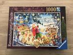 Ravensburger puzzel Santa Christmas, Ophalen of Verzenden, 500 t/m 1500 stukjes, Legpuzzel, Zo goed als nieuw