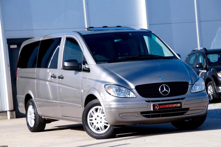 Mercedes Vito 3.0 CDI V6 Long Automatic Utility _Garantie, Auto's, Bestelwagens en Lichte vracht, Bedrijf, Te koop, Trekhaak, Mercedes-Benz
