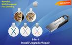 OSX / OS X / macOS 5in1 USB-Stick USB3.2 64GB 10.7.5-10.11.6, Computers en Software, Besturingssoftware, Verzenden, Nieuw, MacOS