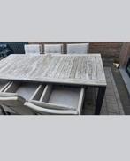 Tuinset samen of apart, Tuin en Terras, Tuinsets en Loungesets, Ophalen, Zo goed als nieuw, Tuinset