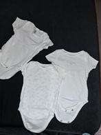 Set van 3 rompers met korte mouwen voor baby's van 9 maanden, Ophalen of Verzenden, Zo goed als nieuw, Maat 74