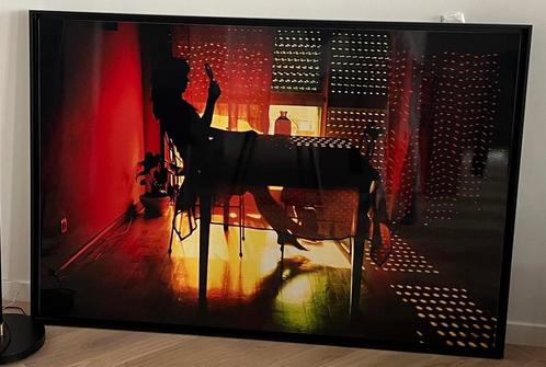 Prachtige grote foto in zwarte kader Teresa Se, Huis en Inrichting, Woonaccessoires | Schilderijen, Tekeningen en Foto's, Zo goed als nieuw