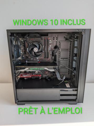 Ryzen 3 1200 gaming-pc + Nvidia GTX 1070 + SSD HDD + wifi beschikbaar voor biedingen