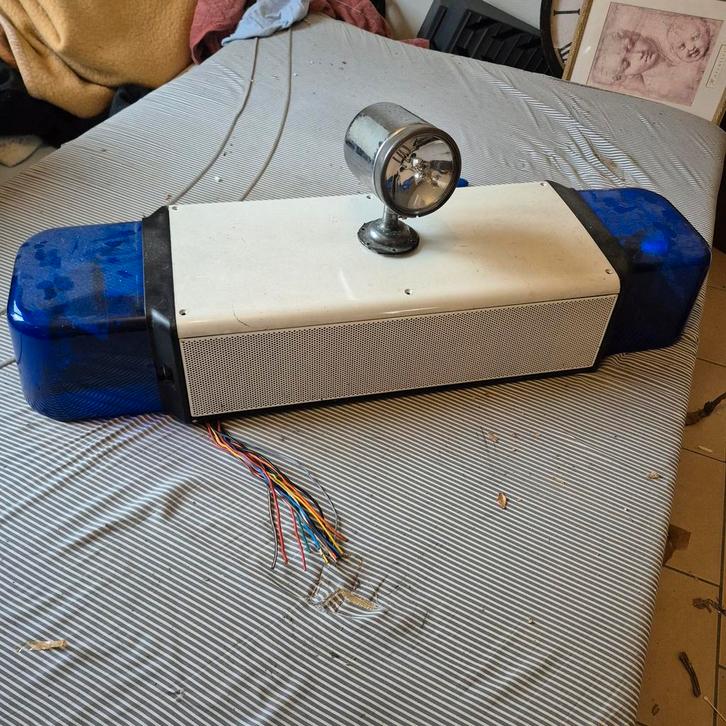 RTK4 hellingbaan met zoeklicht Rijkswacht Gendarmerie, Verzamelen, Militaria | Algemeen, Rijkswacht, Ophalen