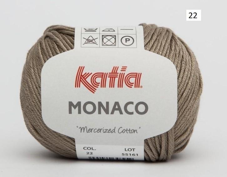 KATIA Monaco coloris 22, Hobby en Vrije tijd, Breien en Haken, Nieuw, Breien, Wol of Garen, Ophalen of Verzenden