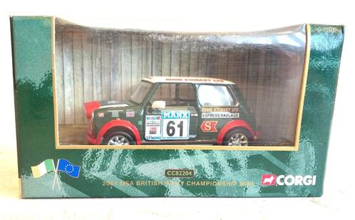British Rally championship Eddie Stobart Mini Corgi CC82204., Hobby en Vrije tijd, Modelauto's | Overige schalen, Zo goed als nieuw