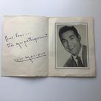 Luis Mariano gesigneerde originele foto, Ophalen of Verzenden, Foto