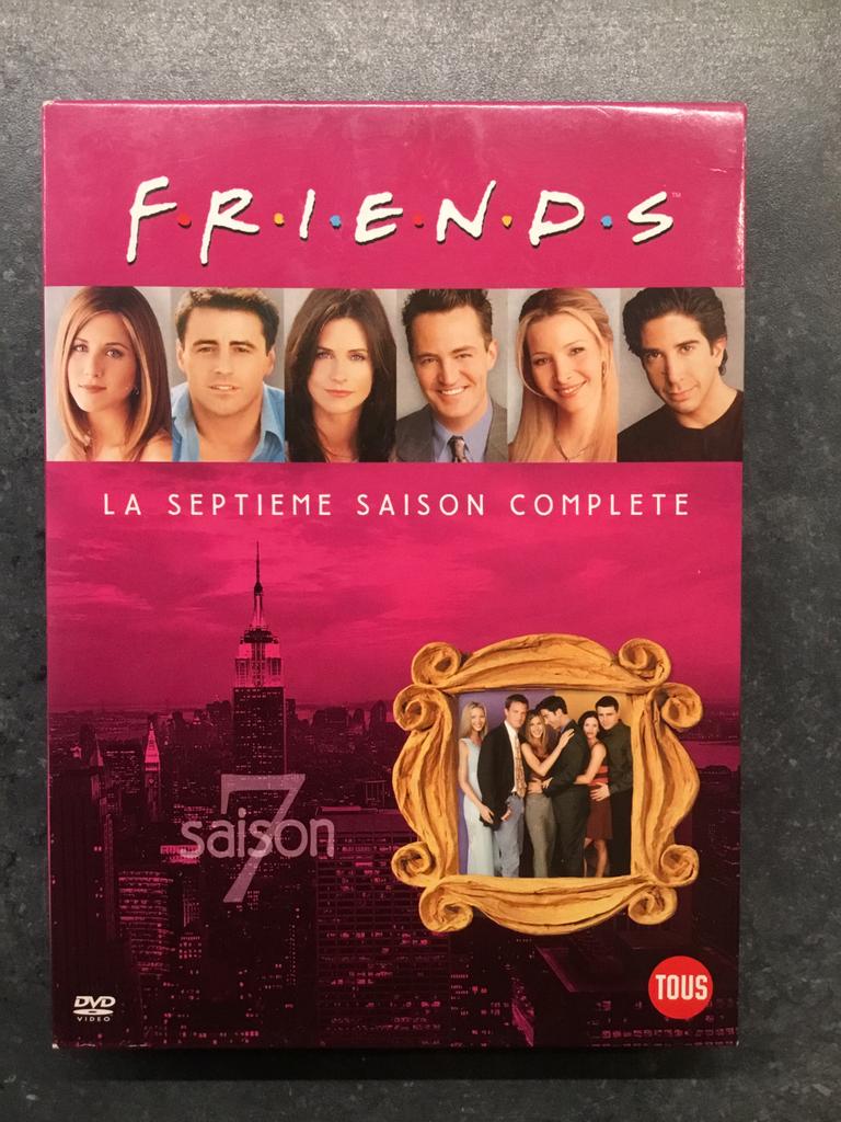 Coffret DVD FRIENDS Saison 7 complète., CD & DVD, DVD | TV & Séries télévisées, Utilisé, Comédie, Coffret, Tous les âges, Enlèvement ou Envoi