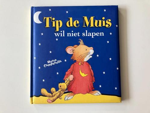 Tip de Muis wil niet slapen, Livres, Livres pour enfants | 4 ans et plus, Utilisé, Fiction général, 5 ou 6 ans, Garçon ou Fille