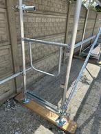 Gegalvaniseerde stalen steiger | 503 m² | Topprijs, Doe-het-zelf en Bouw, Steigers, Verzenden, Nieuw, Gevelsteiger, 5 meter of hoger