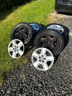 Jantes en tôles sur pneus été pour VW, Auto-onderdelen, Banden en Velgen, Ophalen, Gebruikt, 16 inch, Banden en Velgen