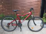 MOUNTAINBIKE MTB 26inch wielen Shimano Btwin RockRider fiets, 45 tot 49 cm, Fully, Ophalen of Verzenden, Gebruikt
