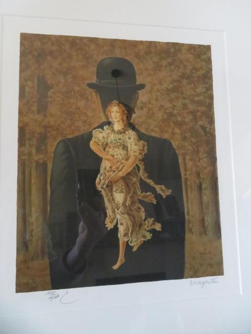 litho Magritte, Antiek en Kunst, Kunst | Litho's en Zeefdrukken, Ophalen