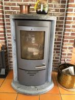 Speksteenkachel (op hout), Huis en Inrichting, Kachels, Ophalen, Zo goed als nieuw, Hout, Vrijstaand