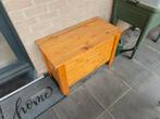 Houten kist, Ophalen, Gebruikt