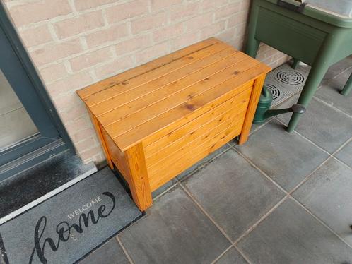 Houten kist, Huis en Inrichting, Woonaccessoires | Kisten, Gebruikt, Ophalen