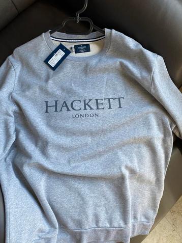 Hackett londen 4 X hooodie heren truien nieuw, Envoi, Comme neuf, Taille 52/54 (L), Gris