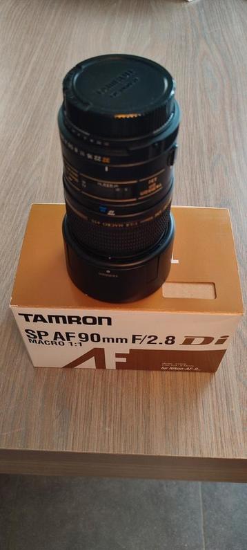 Tamron SP AF 90mm f/2.8 Di Macro 1:1 lens beschikbaar voor biedingen