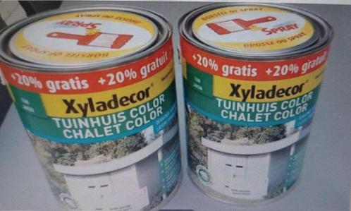 Xyladecor: beschermende dekkende beits voor tuinhuis en tuin, Doe-het-zelf en Bouw, Verf, Beits en Lak, Nieuw, Beits, 5 tot 10 liter