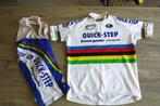 koerskleding wielertrui koersbroek UCI Quick.step XL, Heren, Ophalen of Verzenden, Zo goed als nieuw, XL