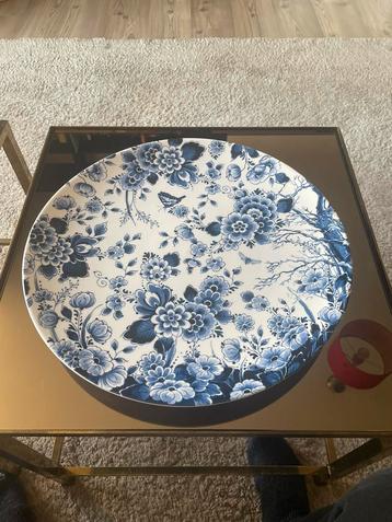 Grand Assiette Decorative Delfts Blaw 42cm beschikbaar voor biedingen