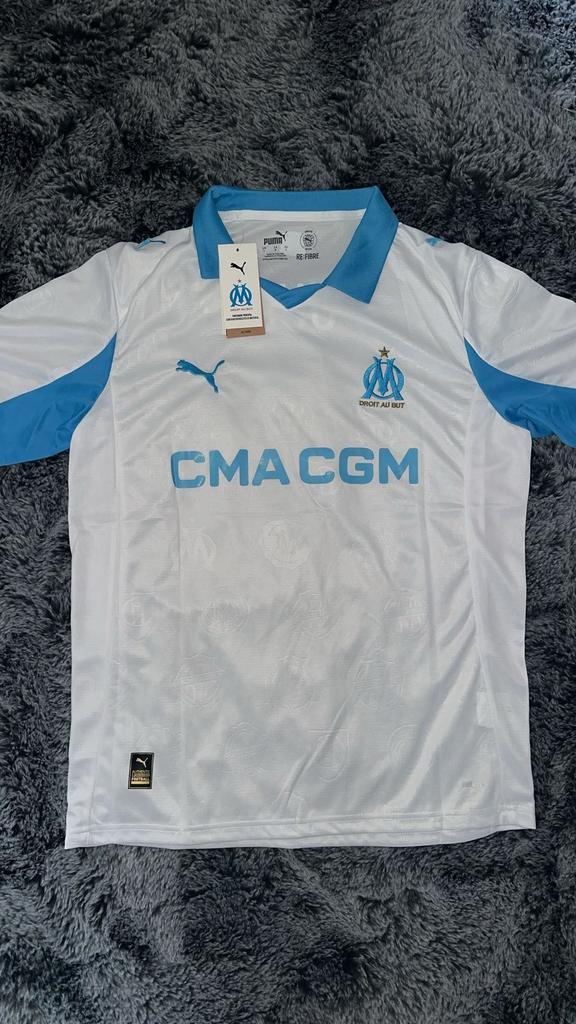 Marseilles Jersey, Sport en Fitness, Voetbal, Zo goed als nieuw, Ophalen of Verzenden