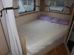 mooie KABE BRILIANT 490-LENGTEBED,grote toiletruimte+tent-, Rondzit, Vast bed, Bedrijf, Kabe