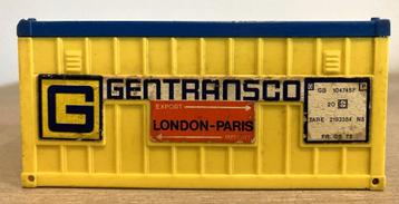 Matchbox container GENTRANSCO beschikbaar voor biedingen