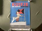 Kuifje Oude poster KUIFJE AAN ZEE 60cm x40cm, Enlèvement ou Envoi, Tintin, Utilisé