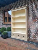Massief houten boekenkast/bibliotheekkast, Ophalen of Verzenden, Zo goed als nieuw