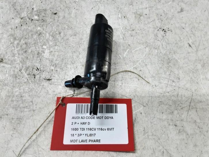 KOPLAMPSPROEIERPOMP Audi A3 (8V1 / 8VK) (6R0955681), Auto-onderdelen, Ruiten en Toebehoren, Audi, Gebruikt