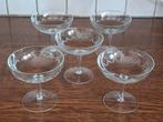 5  vintage champagne coupe's, Verzamelen, Ophalen, Gebruikt