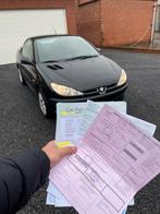 PEUGEOT 206 - HOMOLOGUÉ POUR LA VENTE - 1.6Petrol (80kw) -, Autos, Peugeot, Cabriolet, Boîte manuelle, Noir, Particulier