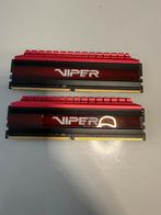 PATRIOT VIPER RED DDR4 16GB, Computers en Software, RAM geheugen, Ophalen, Zo goed als nieuw, DDR4