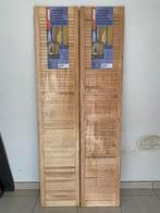 2 deuren «louvre » - Nieuwstaat, Ophalen, Minder dan 75 cm, Overige typen, Nieuw