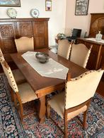 Antieke eettafel, Huis en Inrichting, Complete eetkamers, Ophalen, Gebruikt