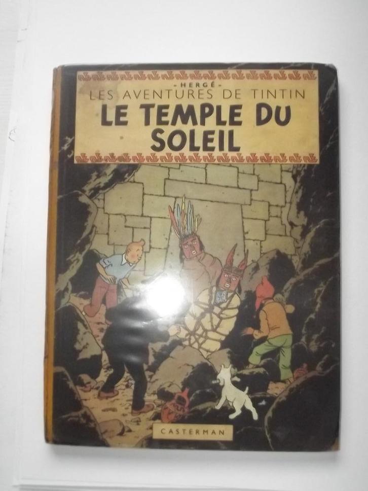 TINTIN "Le Temple du Soleil" - EO, Boeken, Stripverhalen, Gelezen, Eén stripboek, Ophalen of Verzenden