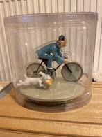 Kuifje en Bobby fiets De blauwe lotus/beeldje, Verzamelen, Ophalen of Verzenden, Kuifje, Nieuw